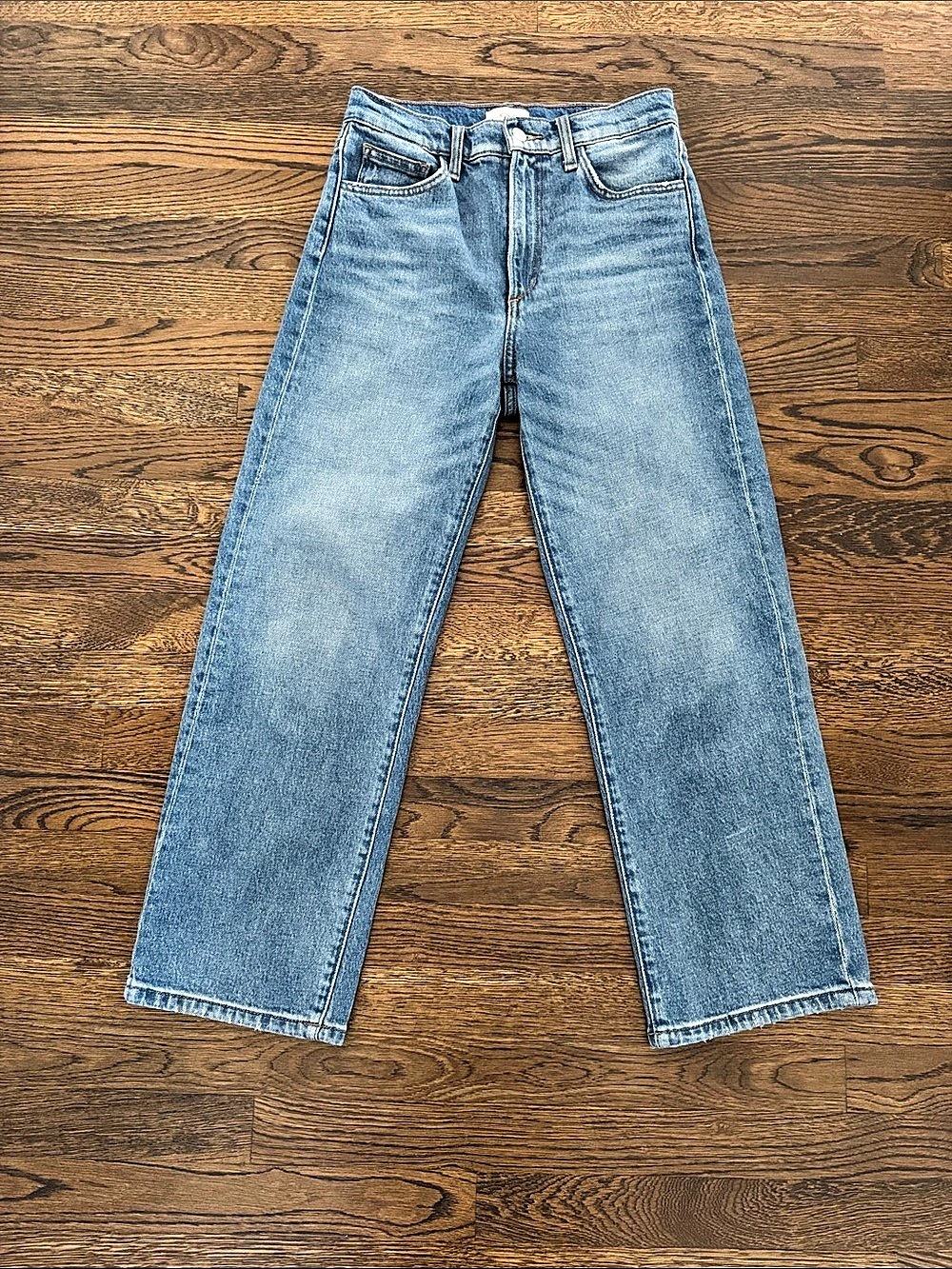 Joe's The Margot Cropped Straight Cropped Straight Jeans in Blue Waist 27
